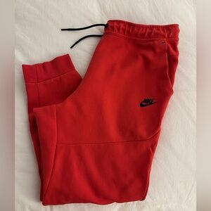 Nike Tech Fleece Joggers University Red Men's XL